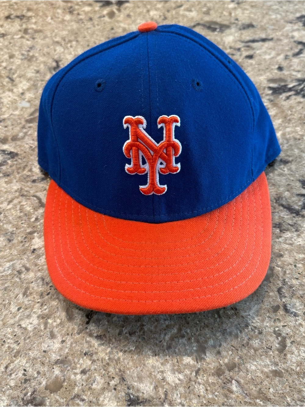New Era New York Mets Royal Blue and Orange Cap